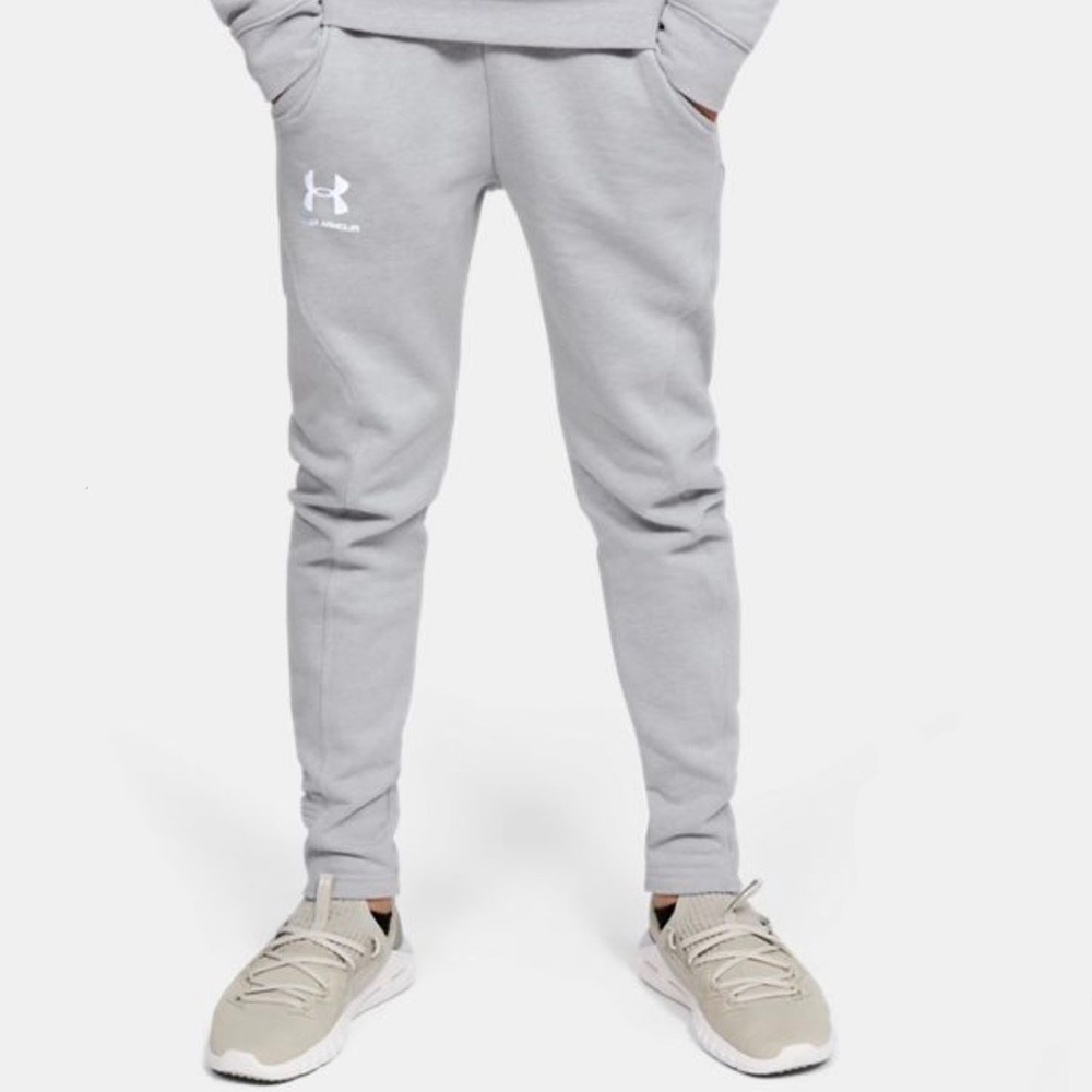 Under Armour UA Rival Joggers Gray Y M 10/12